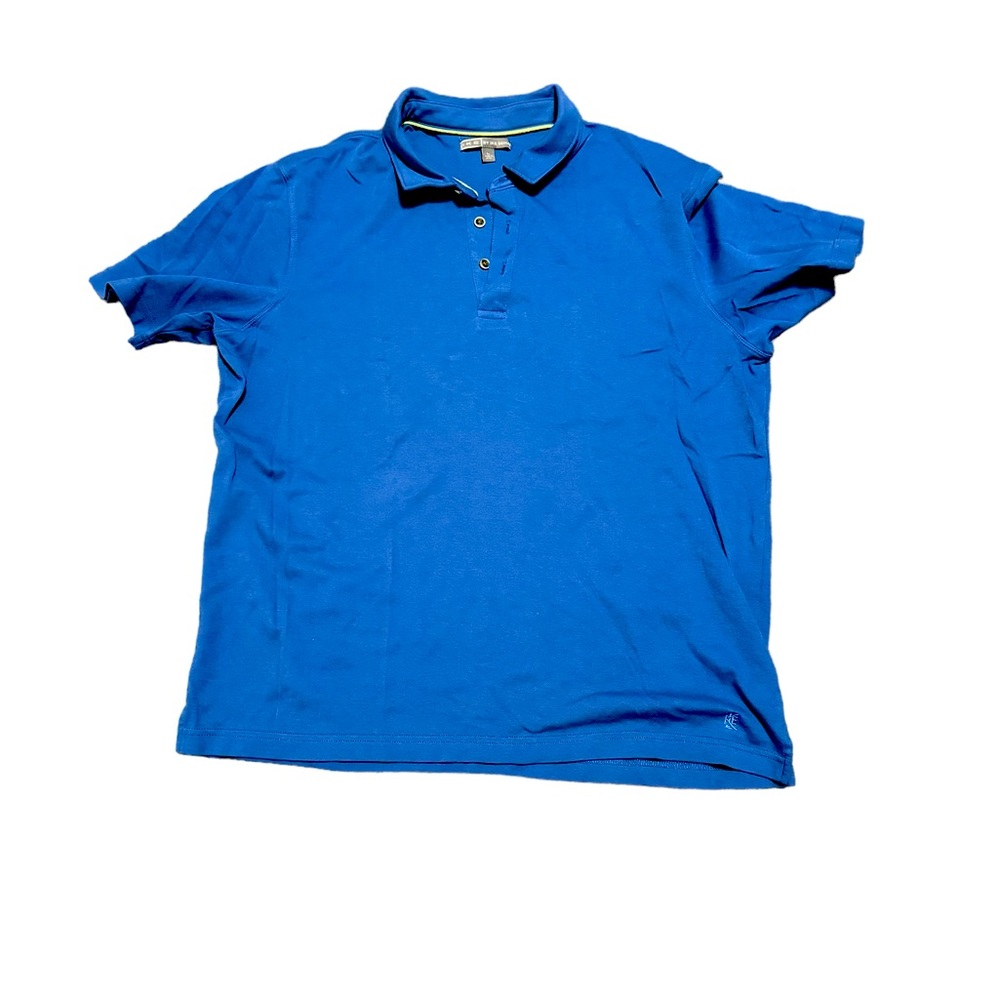 Ike Behar Cotton Polo. French Blue. Size L GUC